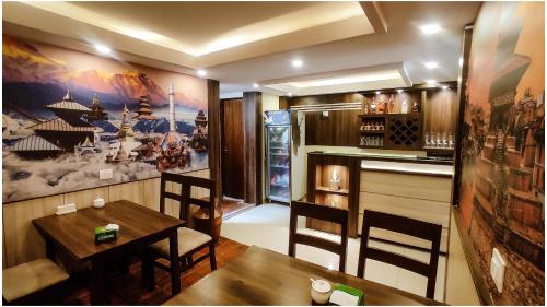 레스토랑, 사트카 부티크 홈 (Satkar Boutique Home) in 카트만두