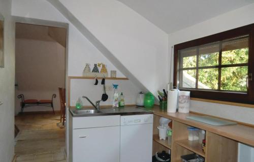 Kitchen, Stunning apartment in Schnecken with 1 Bedrooms and WiFi in Schonecken