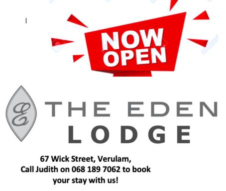 The Eden Lodge Verulam