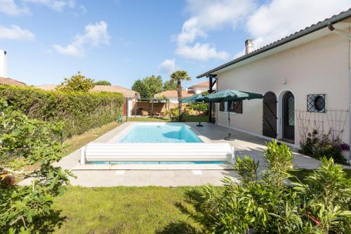 Grande Maison Landaise avec Piscine gîte à louer Messanges