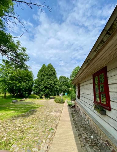 In heart of Trakai you'll find authentic Karaim house in Trakai