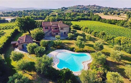 Awesome home in Lucignano with Outdoor swimming pool, WiFi and Private swimming pool
