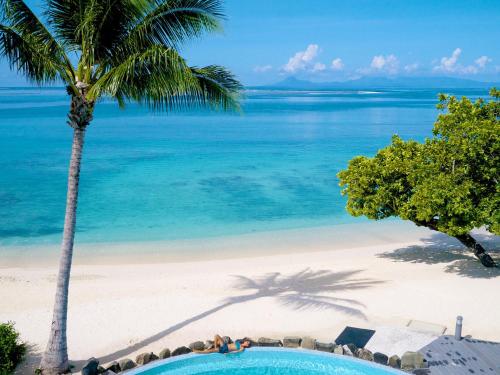 景色, ホテル マイタイ ラピタ ヴィラージュ フアヒネ (Hotel Maitai Lapita Village Huahine) in フアヒネ島