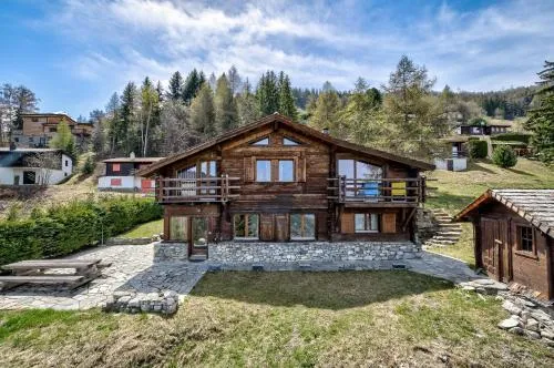Chalet Bonheur in La Tzoumaz, Schweiz