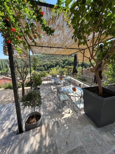 Restaurant, Mas Saint Laurent in Les Salles-Du-Gardon