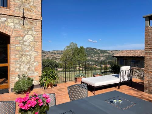 Erkély/terasz, Agriturismo Podere Prasiano in Marano sul Panaro