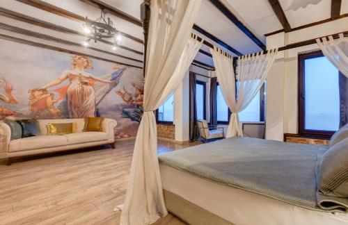 1 double bed