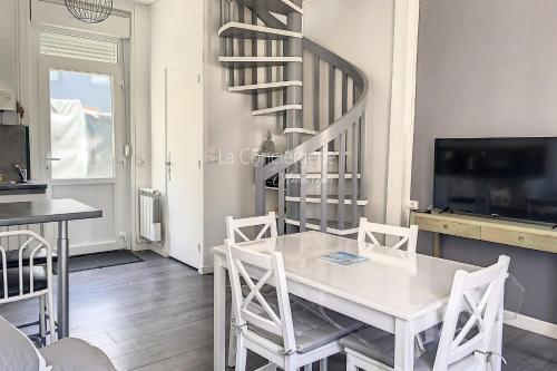 Bleu mer maison proche du port de plaisance le Tréport gîte à louer Mers-les-Bains