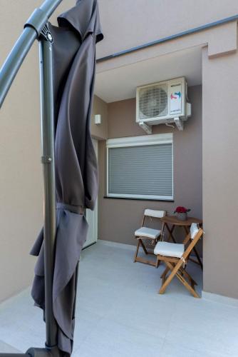 陽台/露台, Apartment White Pearl in 拉扎納