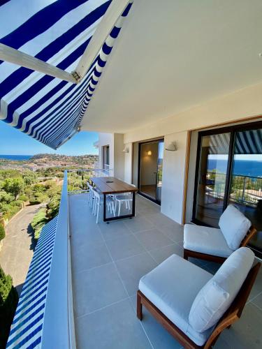 Mimosas - Bel appartement avec une vue imprenable sur la baie