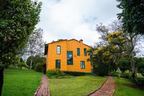 A szálláshely kívülről, Estancia San Antonio in Guasca
