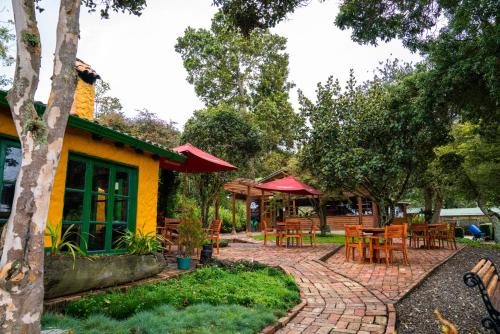 A szálláshely kívülről, Estancia San Antonio in Guasca