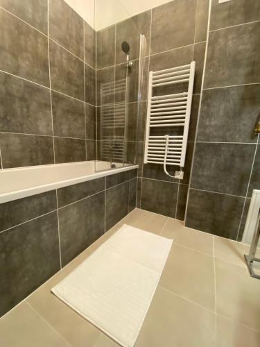 Designed apartment next to Vaclav square with terrace and private garage, Praha (fotografie 9)