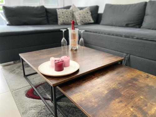 Sonnige Wohnung im Zentrum mit Terrasse u Tiefgarage - Netflix & Prime, Lipsko (fotografie 9)