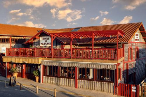 外部景觀, 拉普拉格酒店 (Hotel de La Plage) in 博恩地區聖於連