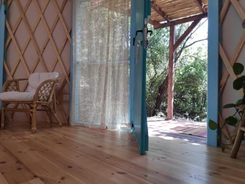 Balkons/terase, Love Frequency - יורט קסום במתת in Netu'a