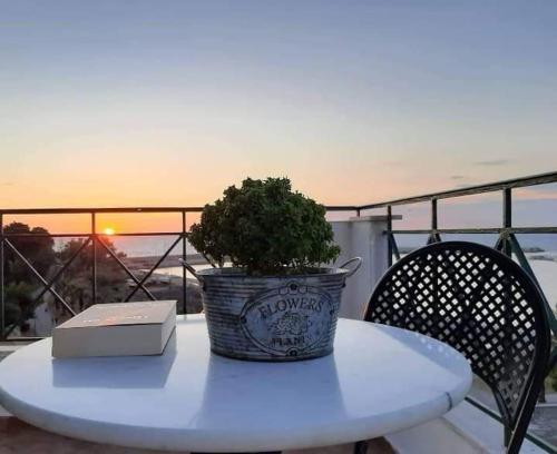 A View from the Attic Window. Kyparissia, Messinia