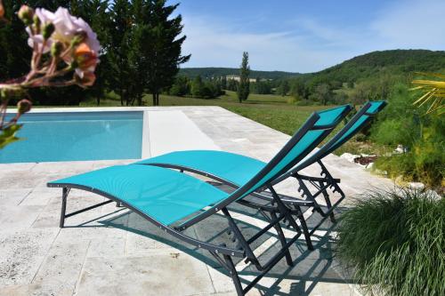 Les Hauts de Lartel : gîte très charmant gîte à louer Courbiac