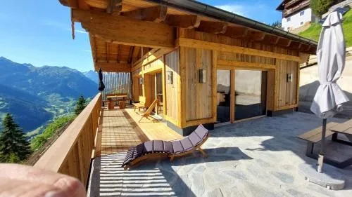 Panorama Berg Chalet in Großkirchheim, Österreich