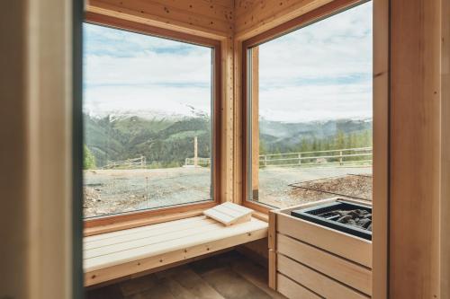 Szauna, Hiasl Zirbenhutte in Hochrindl