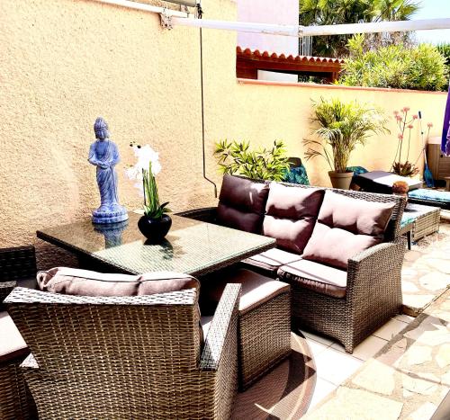 La villa Capriciosa avec jaccuzzi gîte à louer Cabestany