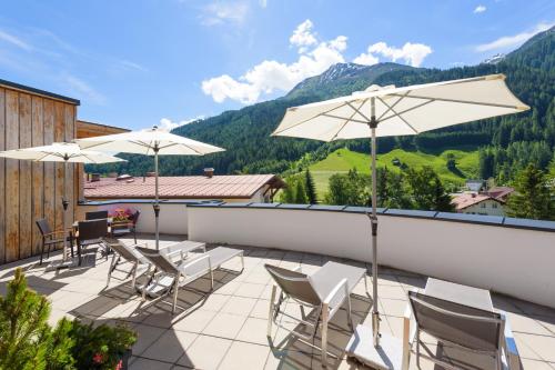 Varanda/terraço, Anthony's Peaks & Pillows in São Anton Am Arlberg