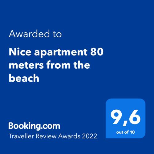  Nice apartment 80 meters from the beach in Calafell