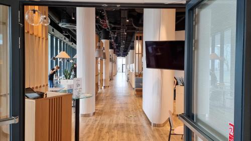 Restaurant, Golden Eye Apartament Seaside Park in Kolobrzeg