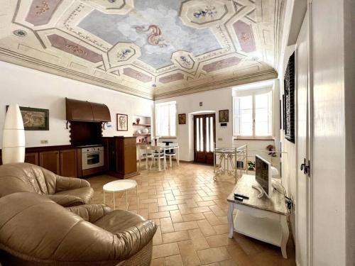  Dream house, 80M2, Fresco painting on the vault in Marciana