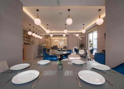 Étterem, Hotel Idila Budva in Velji Vinogradi