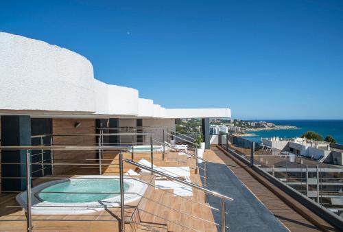 ระเบียง/ชานเรือน, Hotel Salou Sunset - Adults Recommended - by Pierre & Vacances in กาเปยันส์