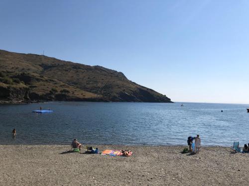 Beach, Piso en la costa brava y al inicio del Pirineo in Portbou