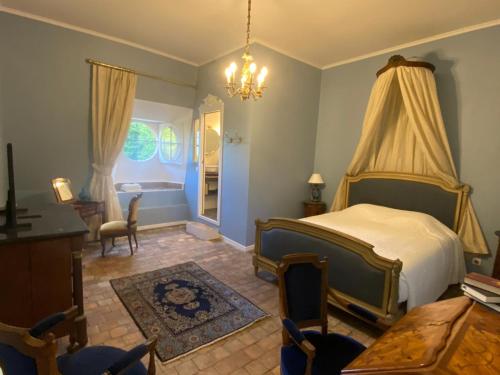 24H LE MANS Château de Lauresse chambres d'hôtes Luxe, avec services Room Type - Double Room with Garden View