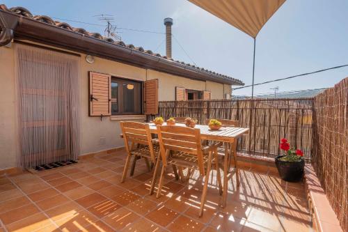 balkon/terras, Cal Carol in Saldes