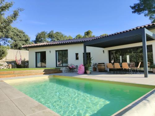 Villa Echappé à 15 min de la mer gîte à louer Cournonsec