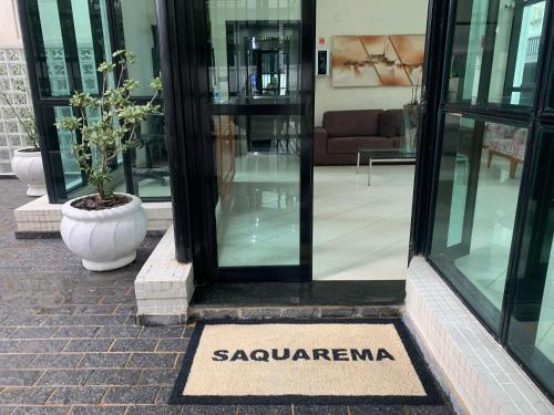 Lobby, Amplo apt. no Guaruja, a 50m da Praia, com 2 vaga in Barra Funda