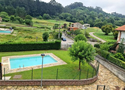 Kilátás, Fabuloso Apartamento con Terraza y Piscina in Castaneda