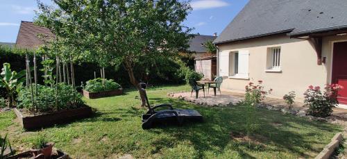 Maison cœur Val d'Amboise gîte à louer Auzouer-en-Touraine