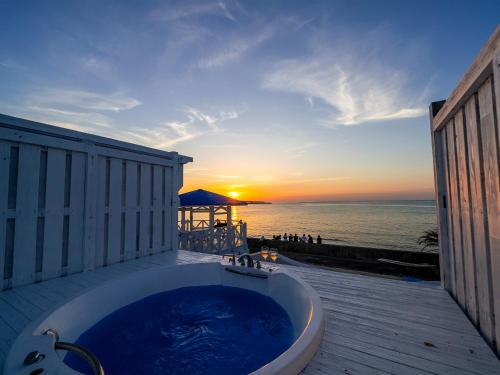 오키나와 본섬 サンセットリゾート　かぬたん (サンセットリゾート　かぬたん) 3성급 싱글룸 전망