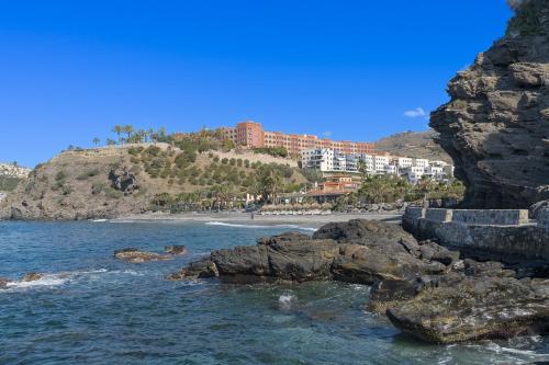 Blue Oasis On The Beach I