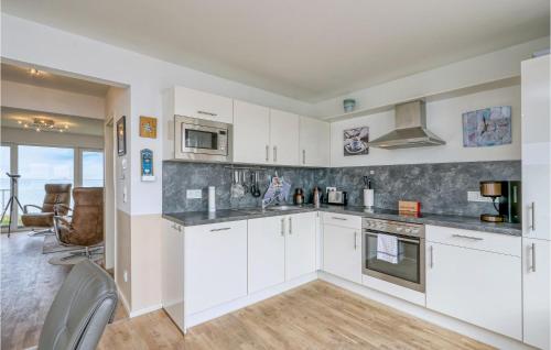 Kitchen, Hafenhaus Am Kaianleger in Olpenitz