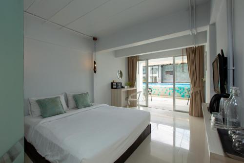Chambre double avec 1 ou 2 lits, balcon