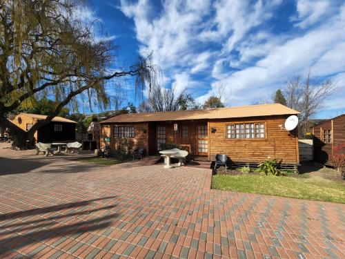 Viesnīcas āriene, The Log Cabin Apartments Hotel in Standerton