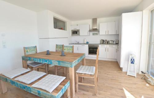 Kitchen, Hafenhaus Strandgut 43 in Olpenitz