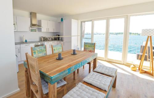 Kitchen, Hafenhaus Strandgut 43 in Olpenitz