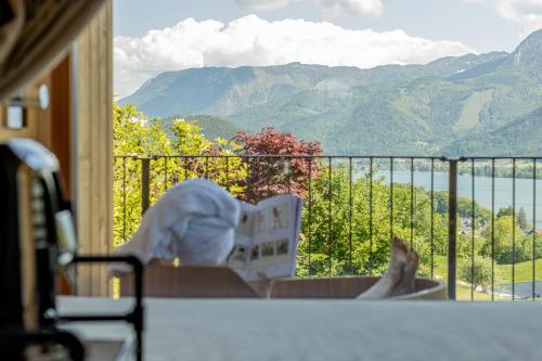 Balcony/terrace, Balthasar Volcano - Adults only in St Wolfgang im Salzkammergut