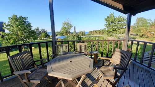 Balcony/terrace, Rannakivi Puhkemaja in Kärdla