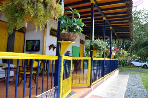 Casa Finca Villa Luz a 800 mts del Parque del Cafe in Montenegro