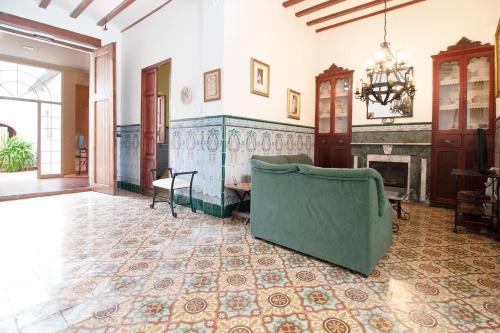 Közös társalgó / TV, Global Vacacional, Bonita casa rural en Quart de les Valls in Cuartell
