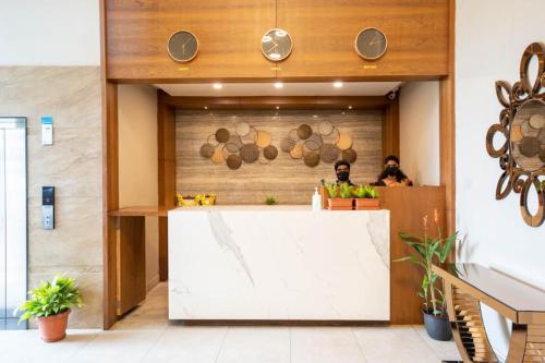 ล็อบบี้, Samasth Palatial by Yuvraj group of Hotels in ลักษมีกัณฐ์นคร